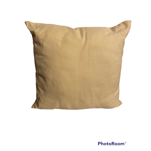 Embroidered Butterfly Pillow - Picture 2 of 4